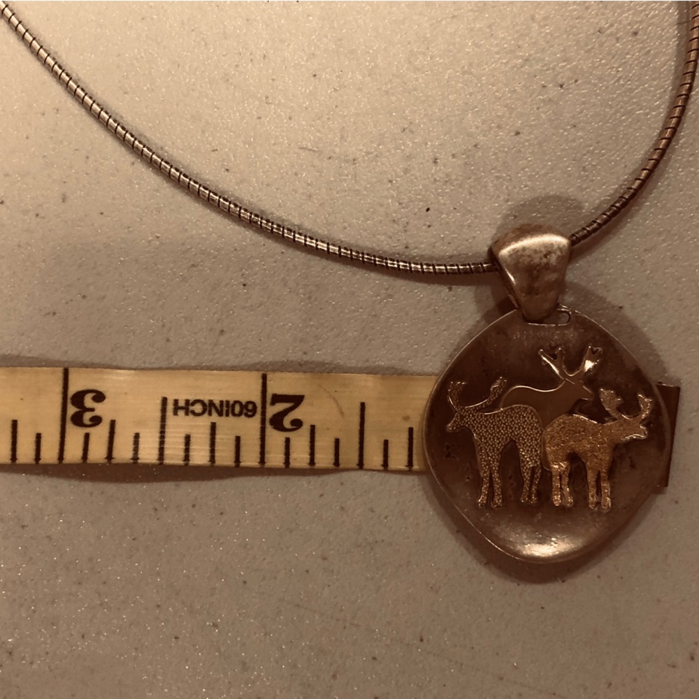 Carolyn Pollack Andrew Rodrigez sterling & gold pendant